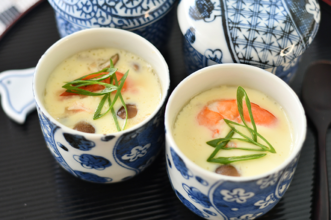 Chawan-Mushi (Steamed Egg Custard)