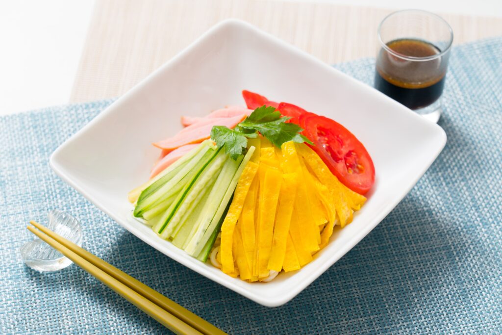 Hiyashi Chuka (Cold Chinese Style Noodle)